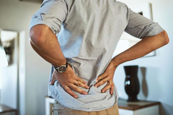 Low pain of spinal curve