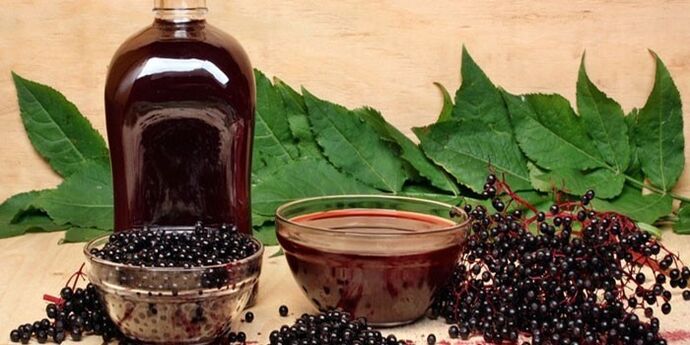 Elderberry Tincture for Cervical Osteochondrosis