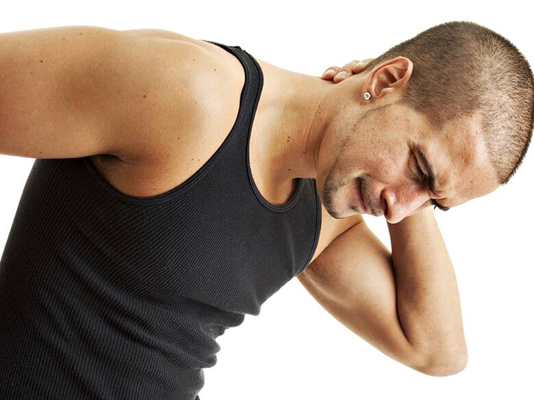 Cervical pain is the main symptom of osteochondrosis