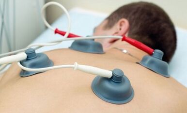 Treatment of cervical osteochondral disease through electrotherapy