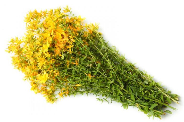 St. John's wort is used to treat joints